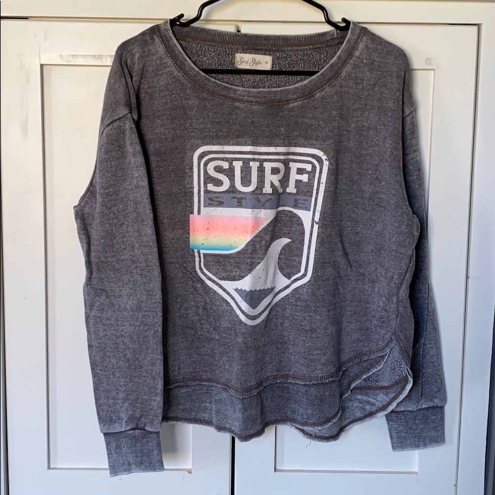 Gray Surf Style Women's Top by By & By